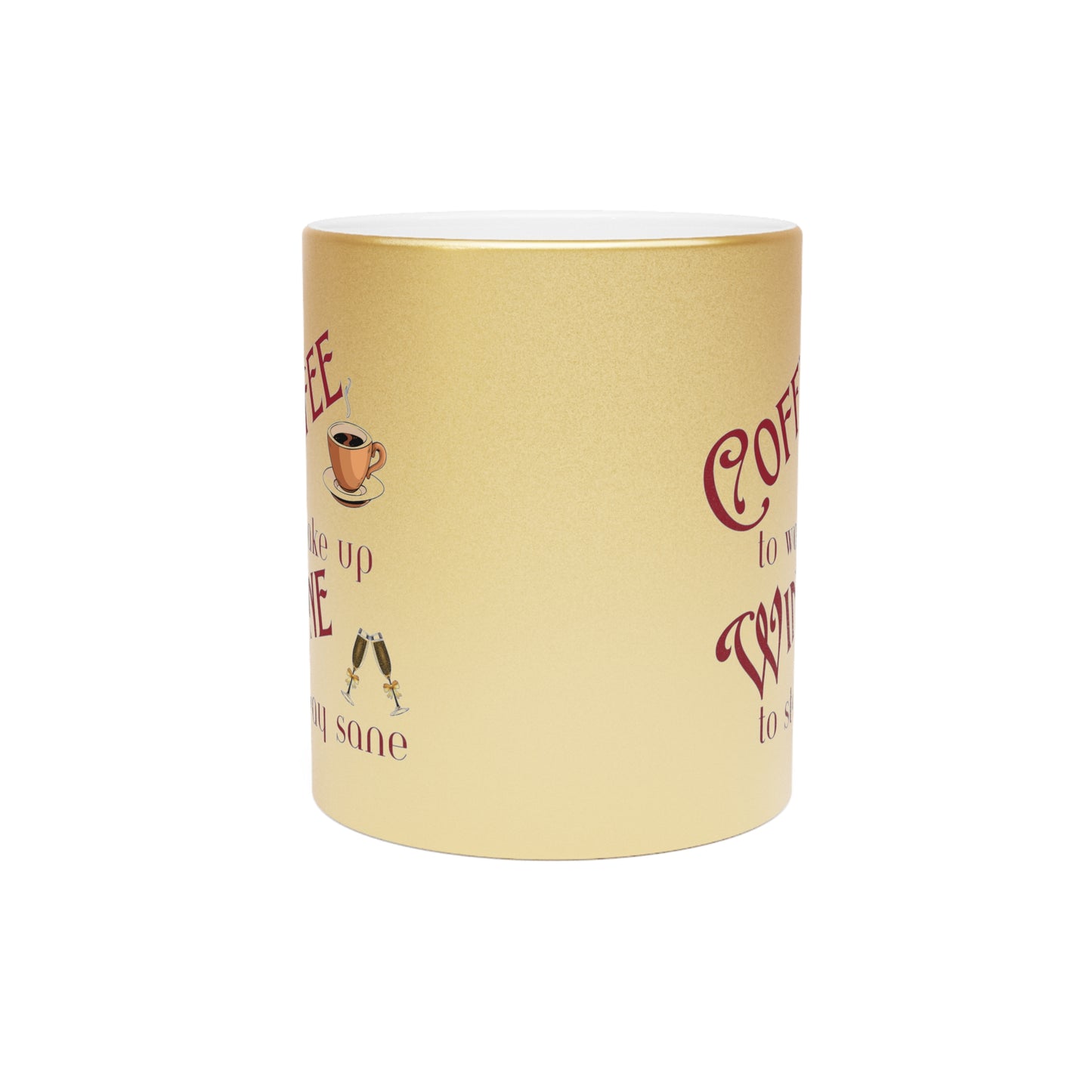 Metallic Mug (Silver\Gold)