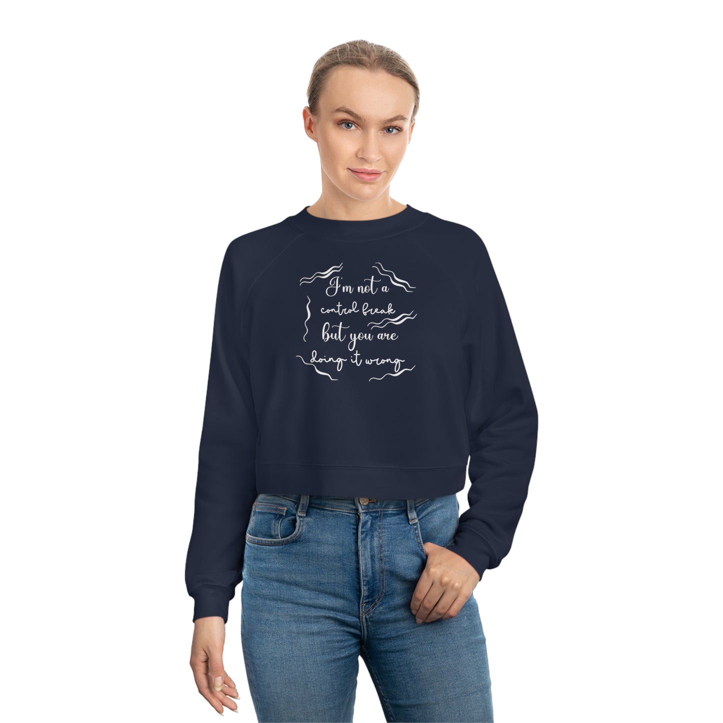 Women's Cropped Fleece Pullover