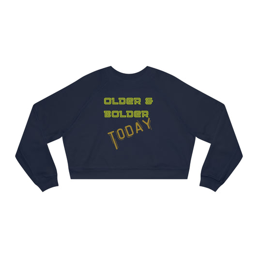 Women's Cropped Fleece Pullover