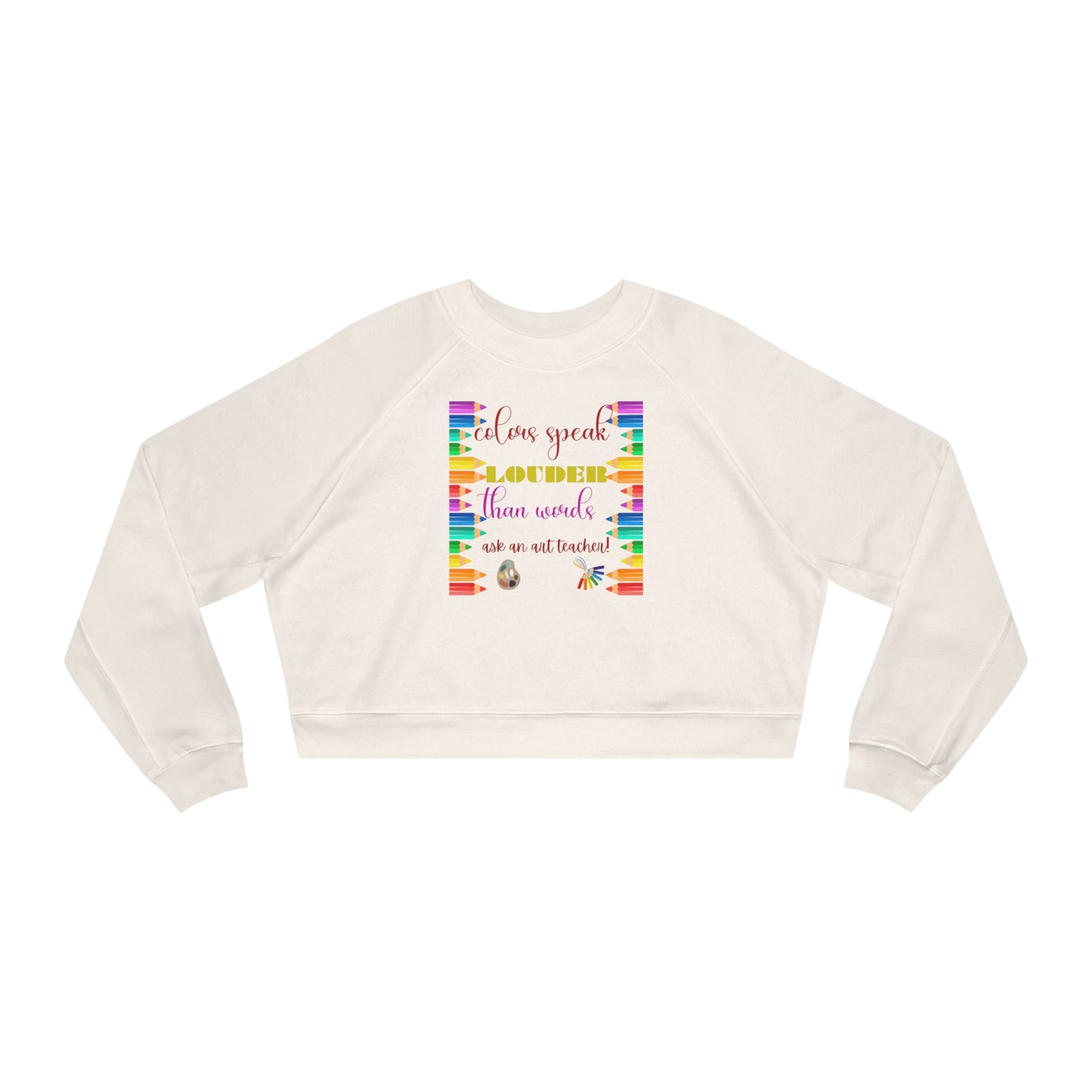 Women's Cropped Fleece Pullover