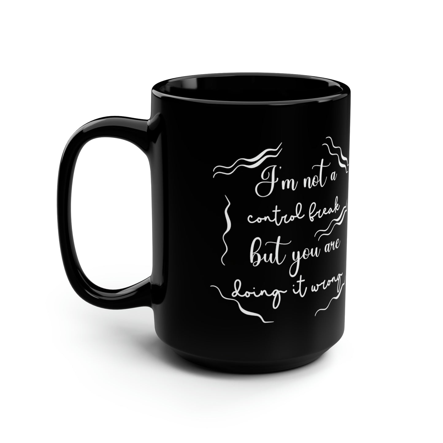 Black Mug, 15oz