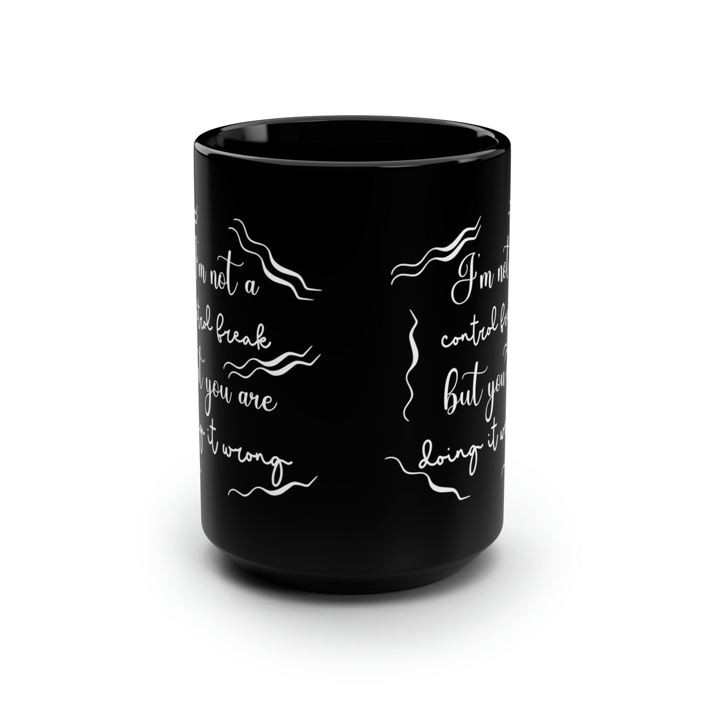 Black Mug, 15oz