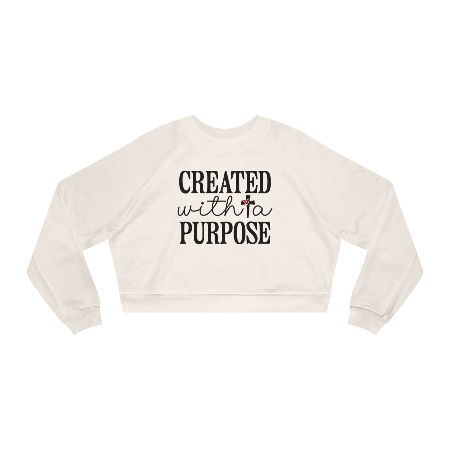 Women's Cropped Fleece Pullover